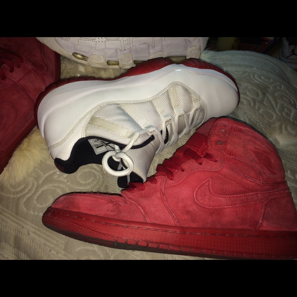 Jordan ones. And 11s
